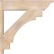 Ekena Millwork Merced Smooth Traditional Outlooker, Douglas Fir, 7 1/2"W x 30"D x 30"H OUT08X30X30MRC01SDF - alternate 2
